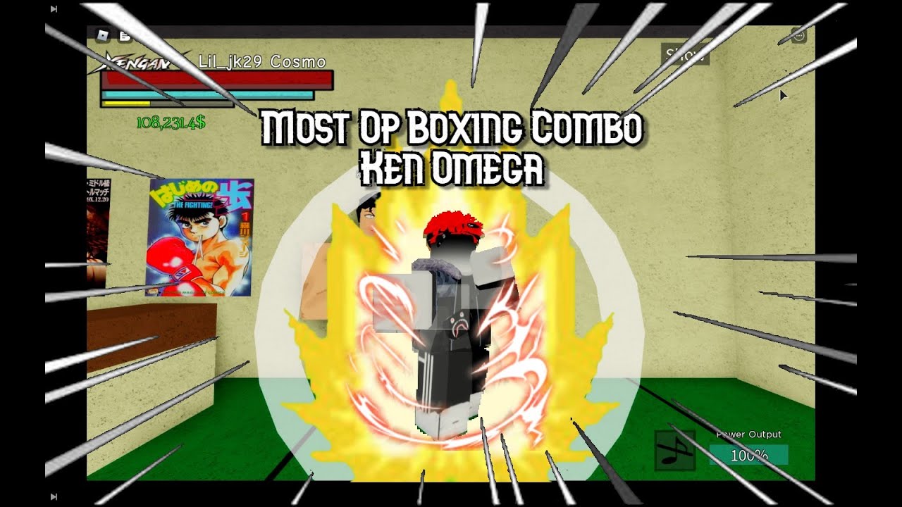 Most Op Boxing Combo (Ken Omega) | Roblox