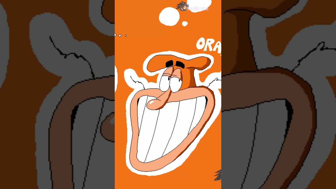 Pizza Tower, but PLAYABLE MR. ORANGE! [Pizza Tower Mods Shorts] 