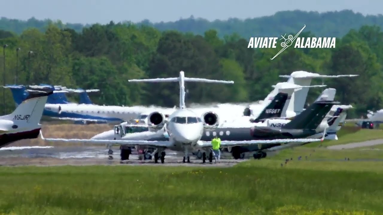 Challenger 300 Landing in Talladega