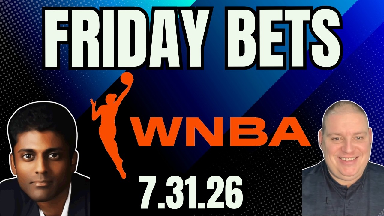 Friday WNBA Picks - 7/31/26 l Craig Trapp & Indian Cowboy WNBA Betting Picks & Predictions