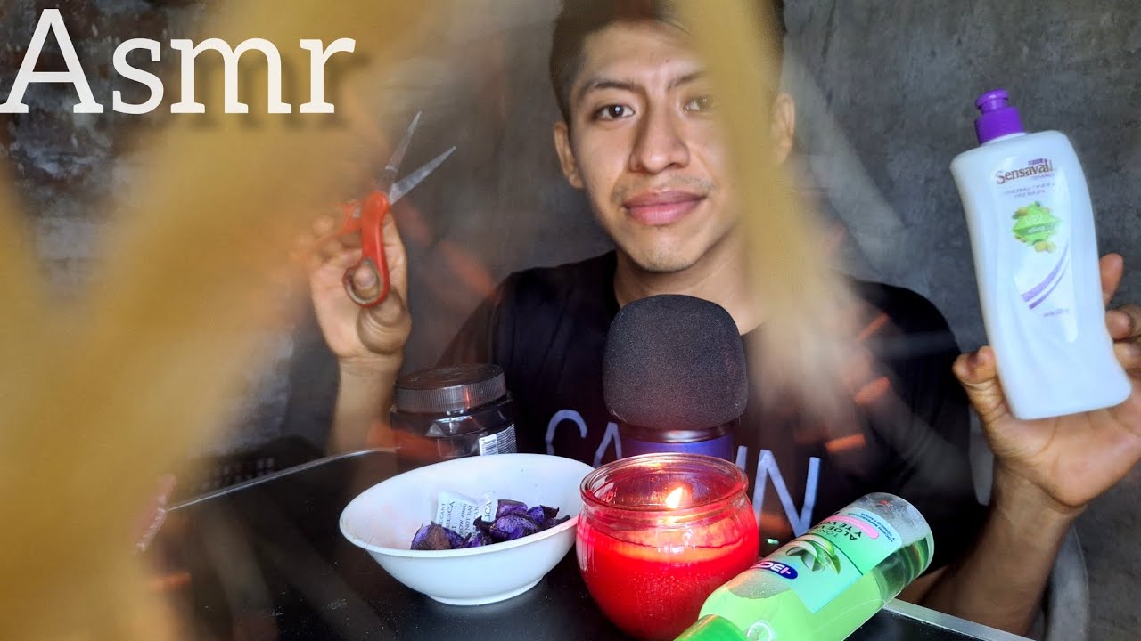ASMR Peluquería Roleplay 💇‍♂️ Te corto el pelo y te relajo con sonidos reales