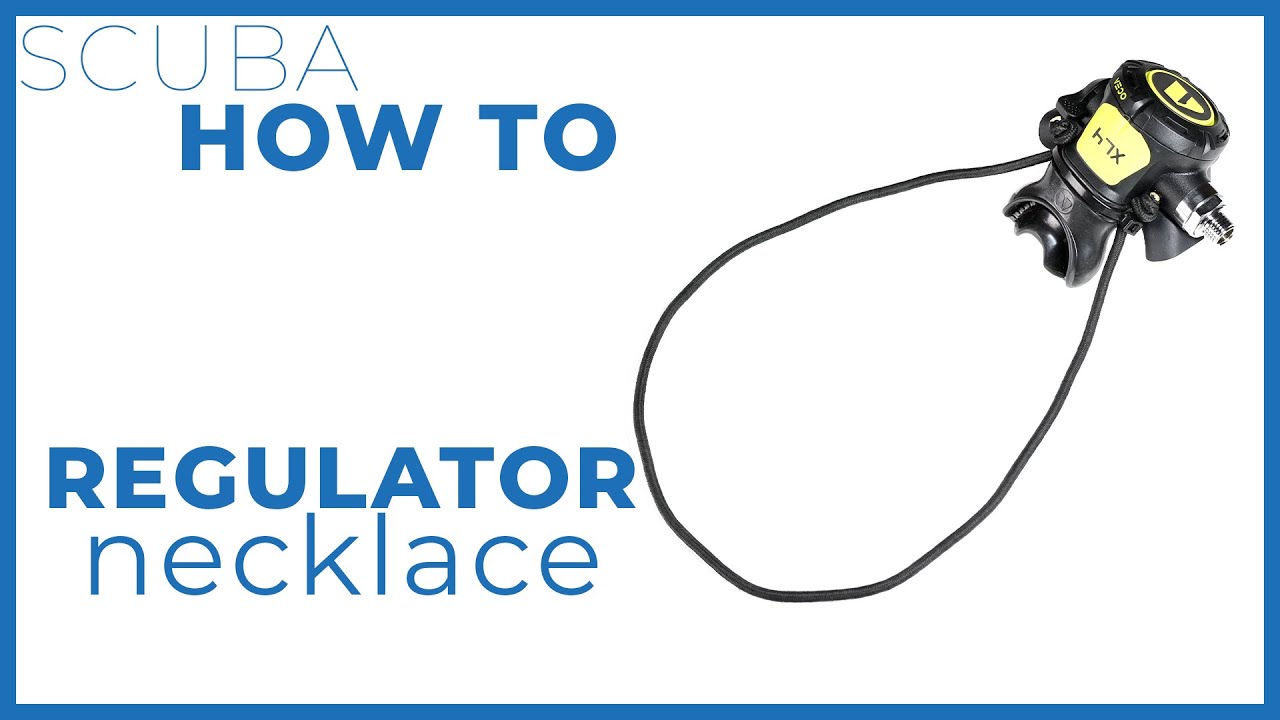How To Make A Regulator Necklace | #scuba #regulator #necklace | @ScubaDiverMagazine