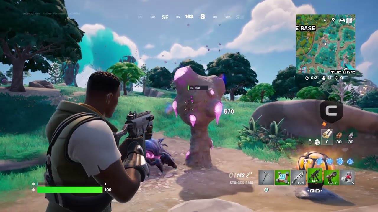 Fortnite VIEJOTREN304466 Epic Wrecker Revolver The Hive