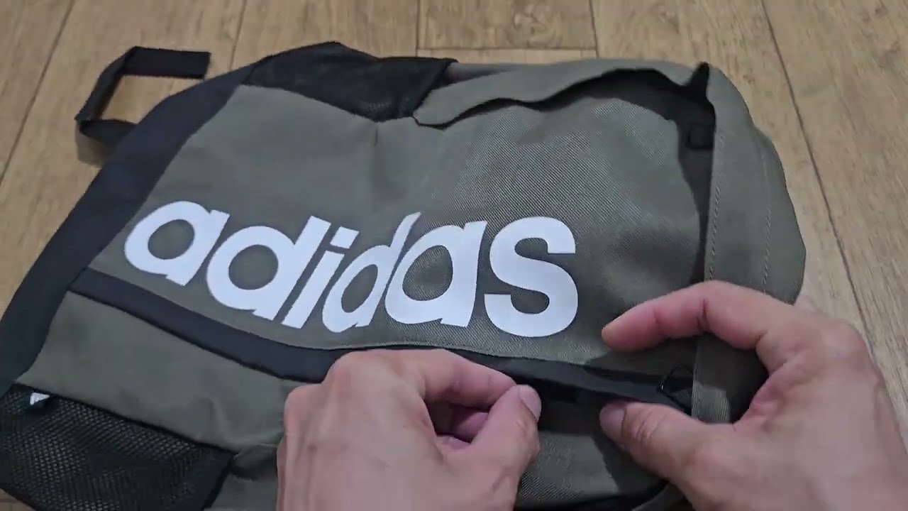 Adidas Lifestyle Essentials Linear Backpack Unisex Green HR5344