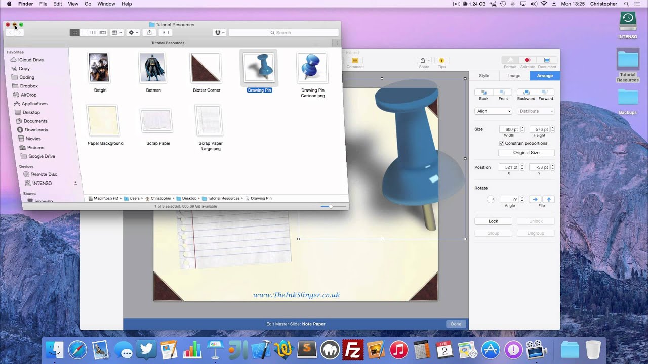 Creating a Keynote Theme Template