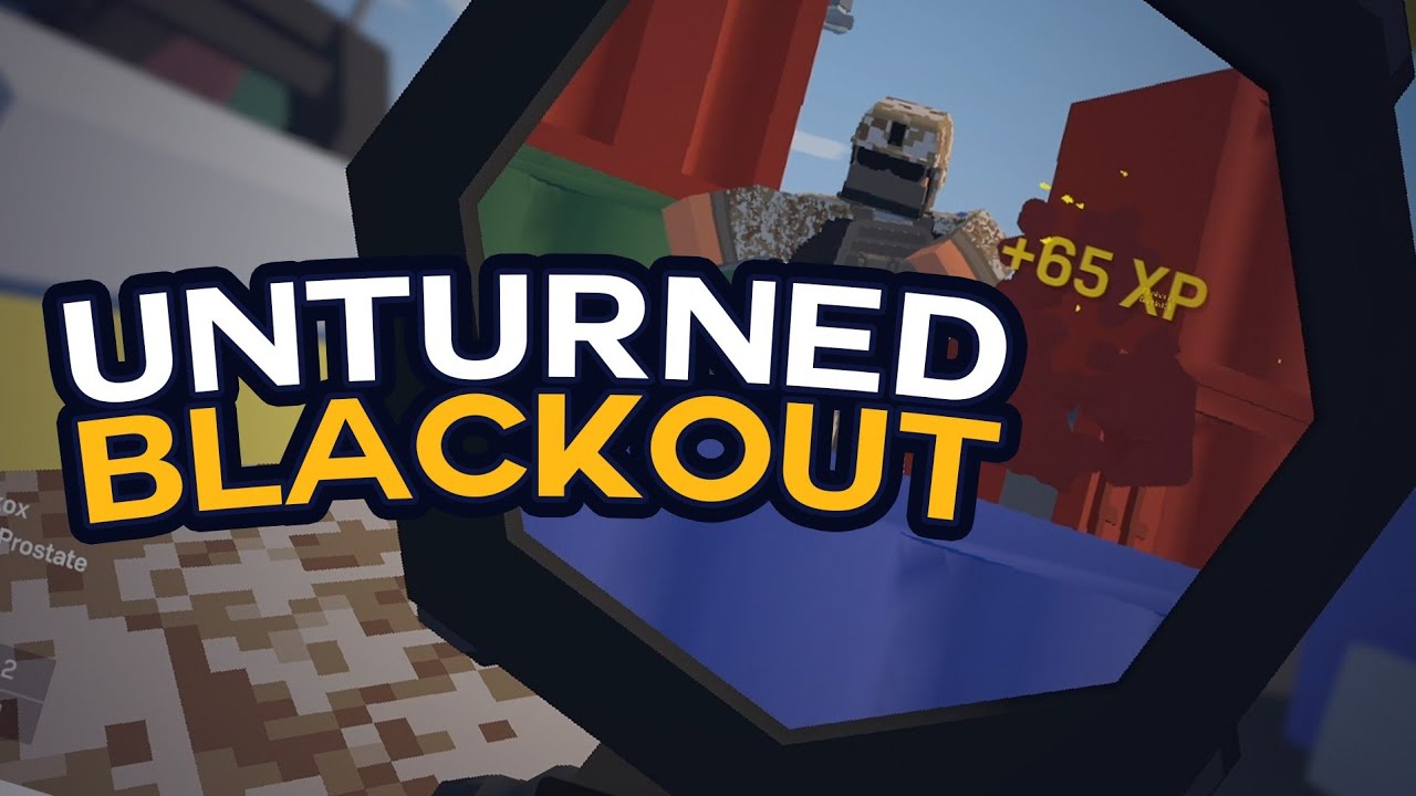 Call of Duty, но Square - Unturned Blackout