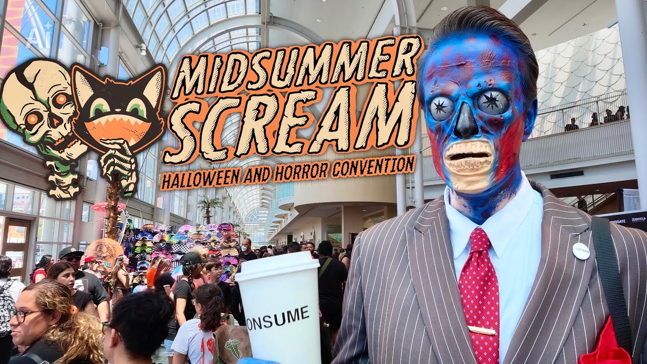 ВНУТРИ КРУПНЕЙШЕГО В МИРЕ фестиваля Хэллоуина и хоррора | Midsummer Scream 2026