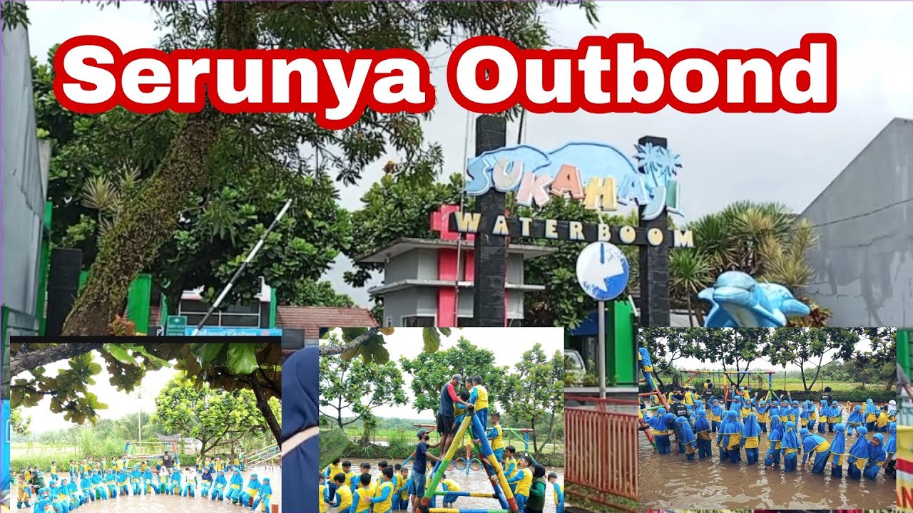 Outbond di Sukahaji Waterboom ~ Family Vlog