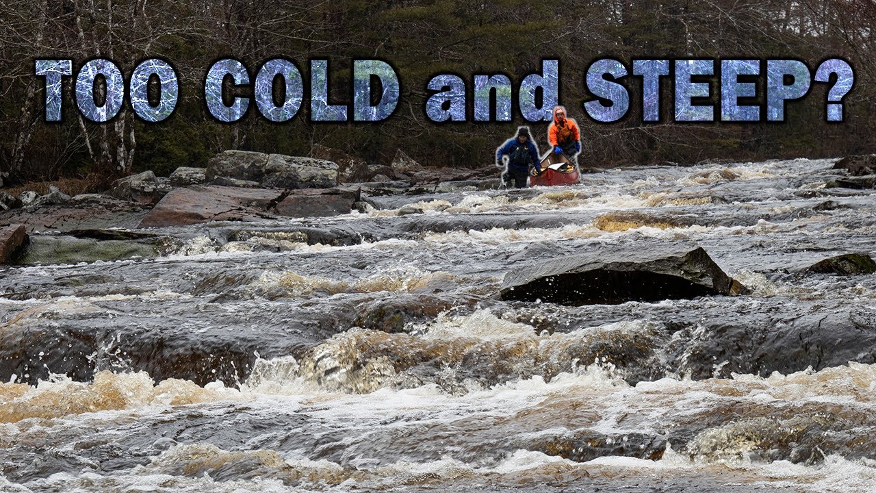 Cold Overnight Camp on a Shallow River | Whitewater, Fishing and Geology