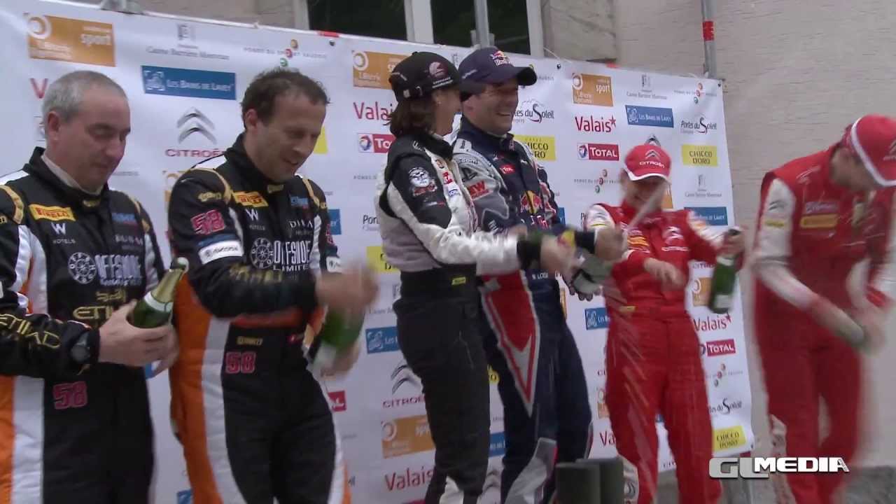 Sèbastien Loeb won Rallye du Chablais 2013
