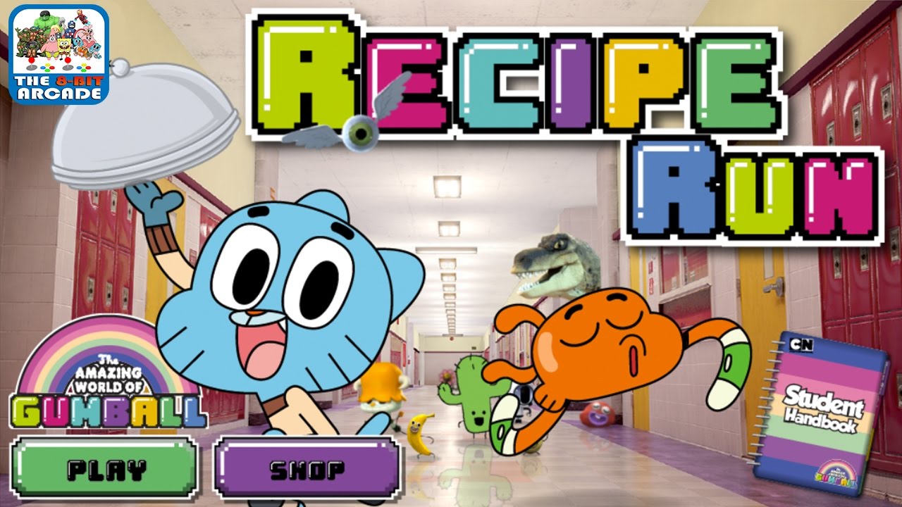 The Amazing World of Gumball: Recipe Run - Infamous Dish For Anais (Cartoon Network Games)