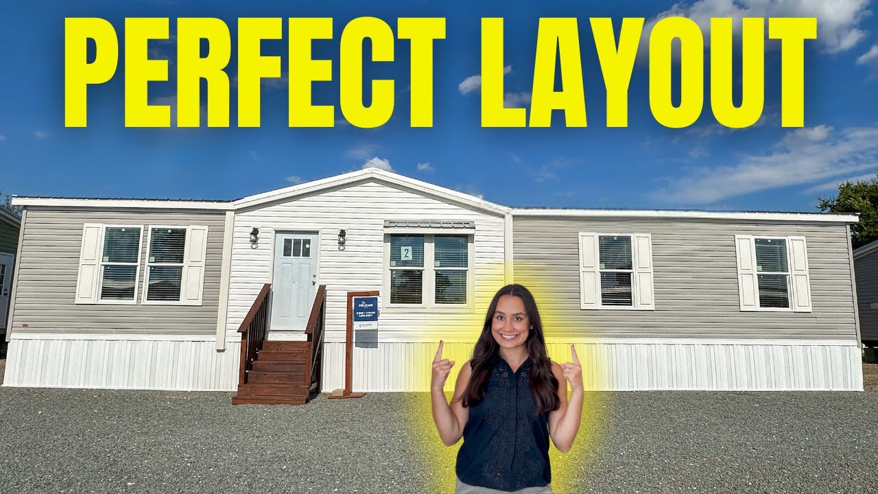 Cozy Yet Functional! The PERFECT 3 Bed 2 Bath Double Wide | Mobile Home Tour