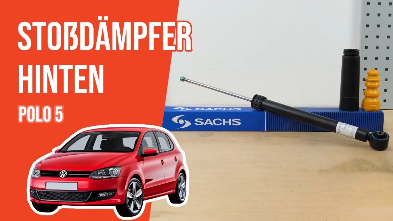 Wie Polo 5 Stoßdämpfer hinten wechseln ➿