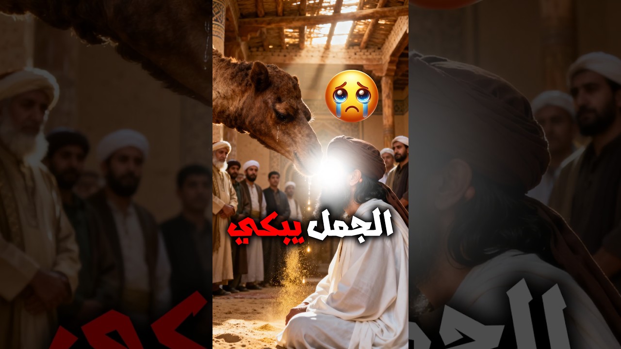 جملٌ دخل المسجد وشكا للنبي محمد ﷺ ظلم صاحبه.. لكن كلماته الأخيرة جعلت الرسول يبكي! 🕊️😭