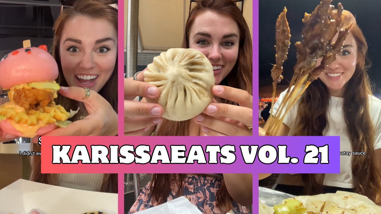 Всё, что я ела в Индонезии, Папуа-Новой Гвинее и Австралии! — Сборник KarissaEats, том 21