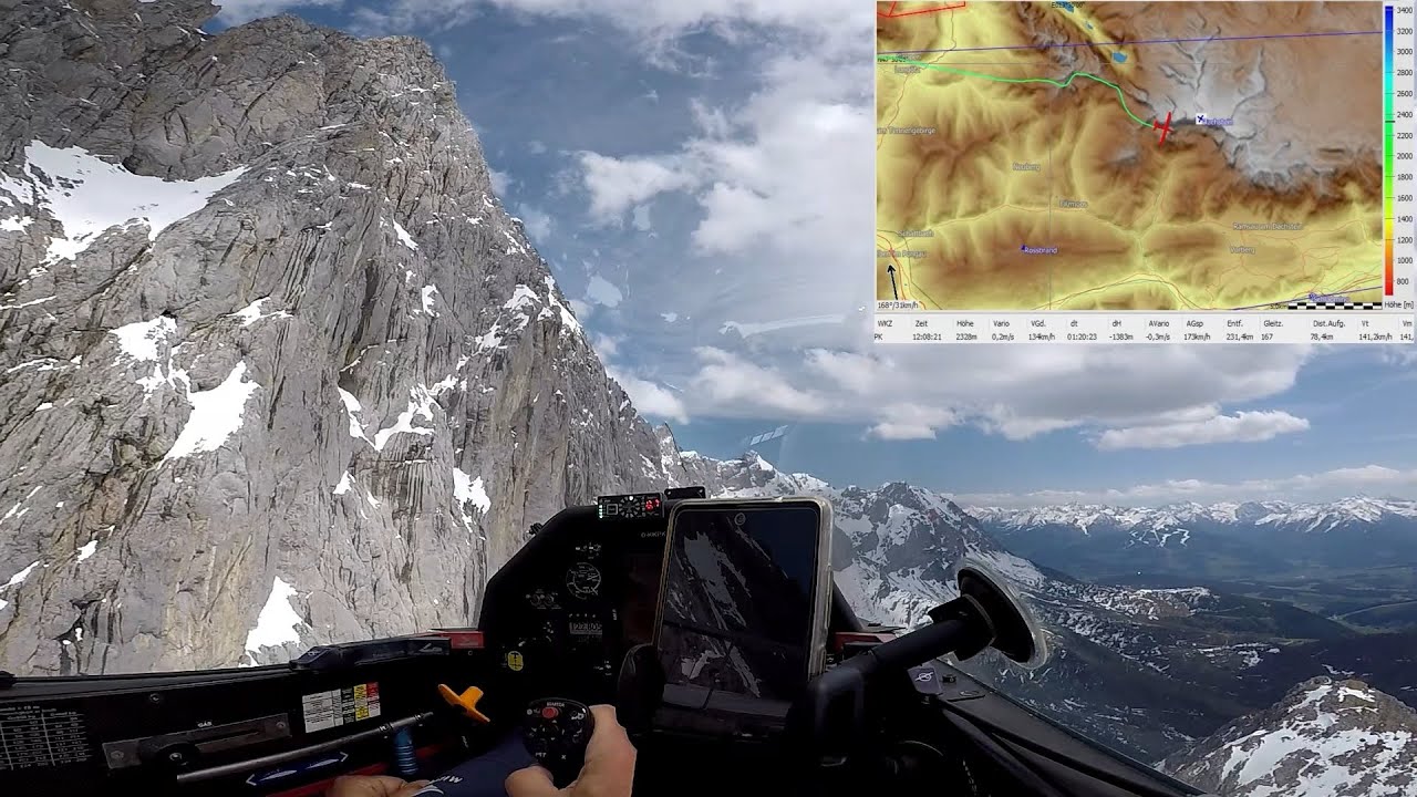 From Kaiser to Hochschwab - 300km without circling (long)