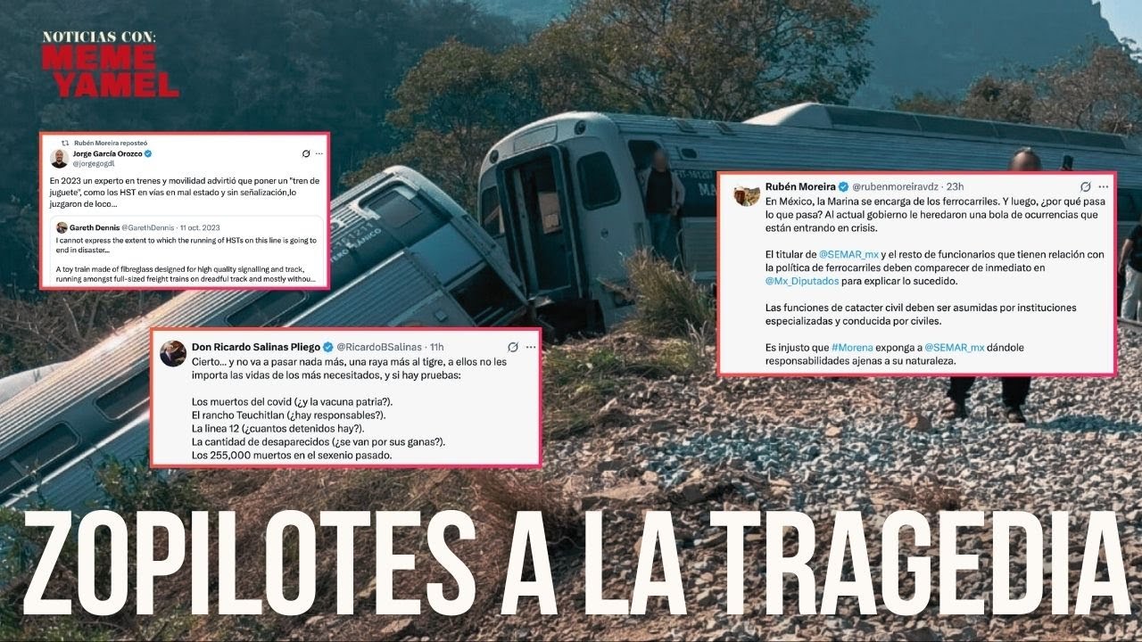 EN VIVO_ Zopilotes a la tragedia: &iquest;qu&eacute; pas&oacute; con el Tren Interoce&aacute;nico?