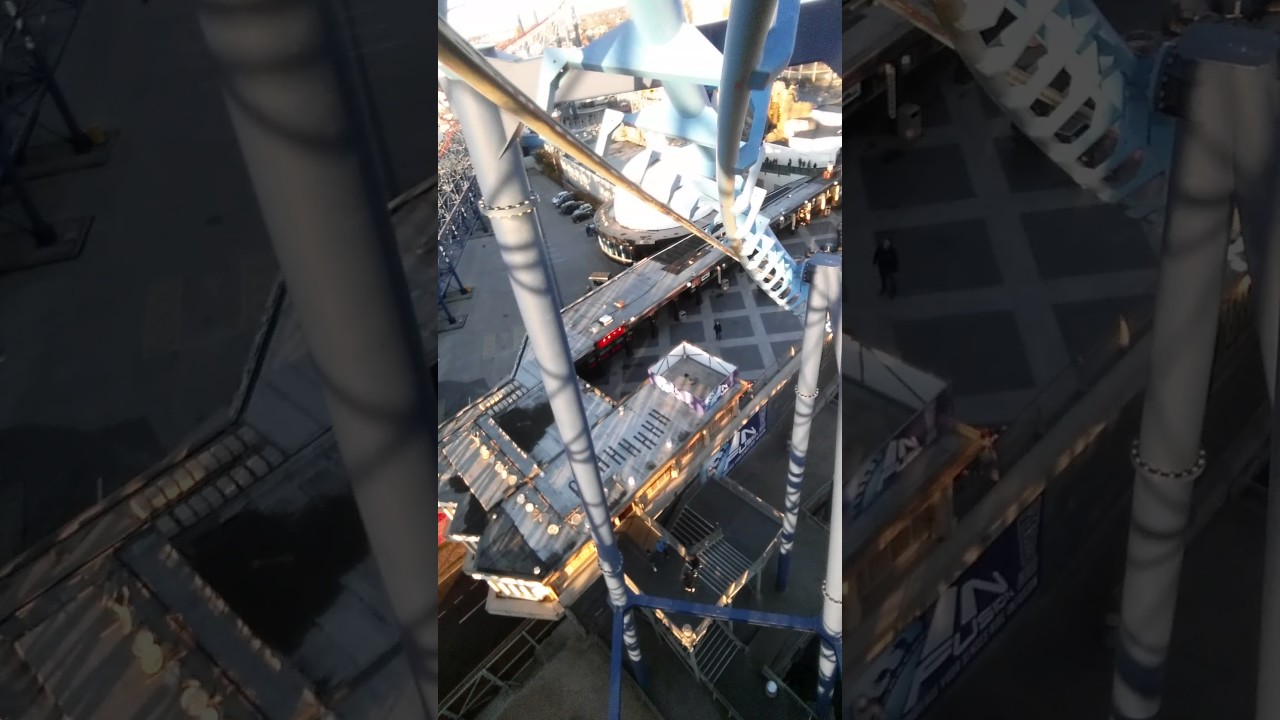Take a ride on Infusion,  Blackpool Pleasure Beach. Hold on tight!