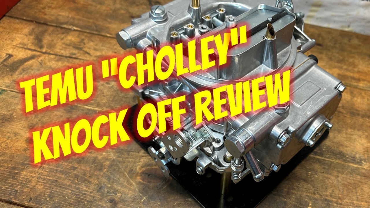 Обзор дешевого Temu Knock Off Holley Carb