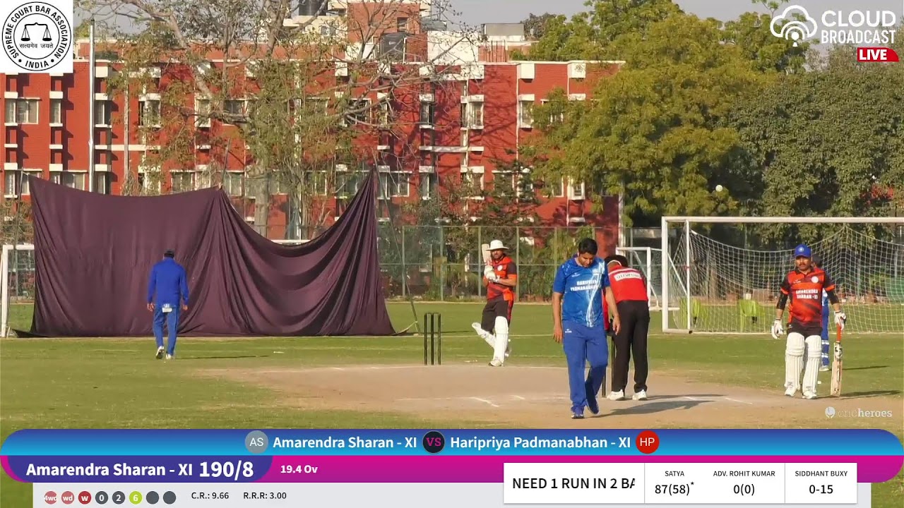 SCBA Cricket Tournament | Men's category (under 50) | 12:00 Noon , 8th February 2026