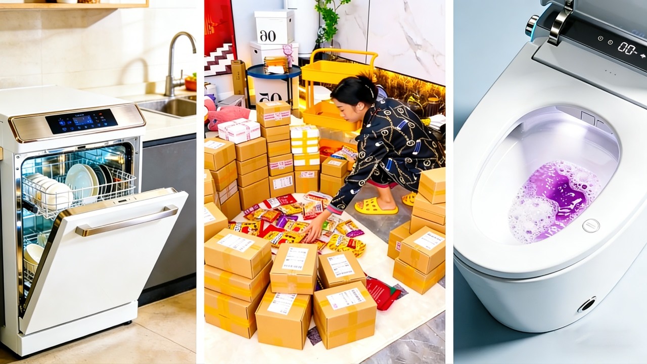 Gadget Rumah Pintar Anti Ribet Untuk Semua Orang #membersihkan #dekorasirumah #asmr