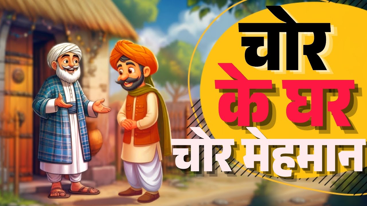 चोर के घर कर मेहमान। सोने का थाल, ठगी की चाल l Hindi Story