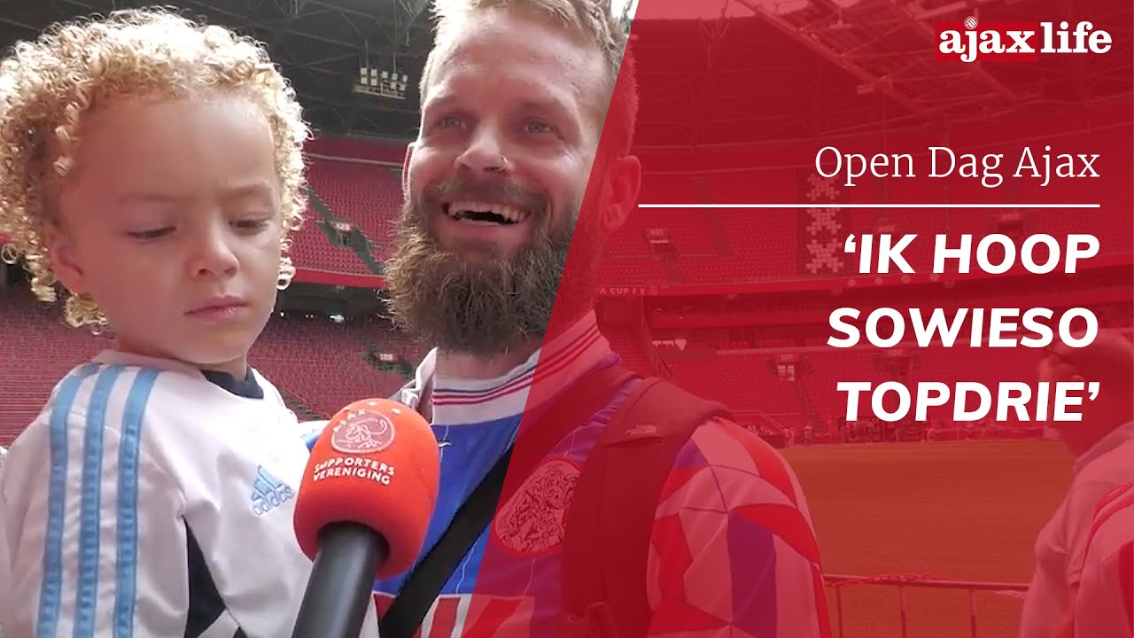 Ajacieden delen verwachtingen tijdens Open Dag van Ajax