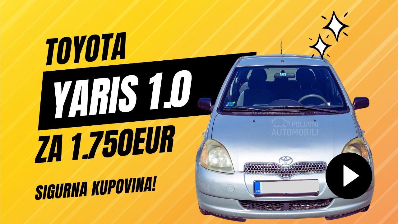 Toyota Yaris 1.0 VVT-i – Mali, štedljiv i pouzdan? | Analiza oglasa sa Polovnih automobila