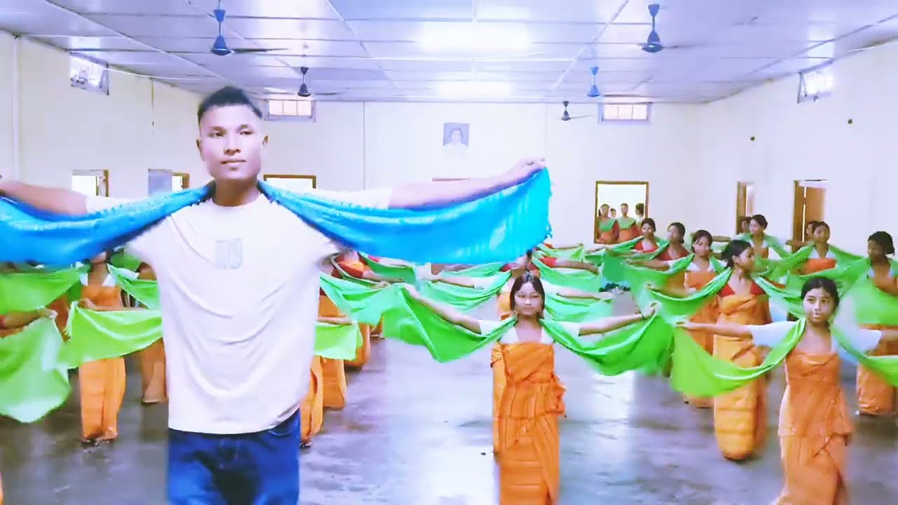 उन्दै उन्दै गथ'फोरनि मोसानाय सोलोंनाय//💃#practice #bagurumba school students J.B. hugjer Rowta