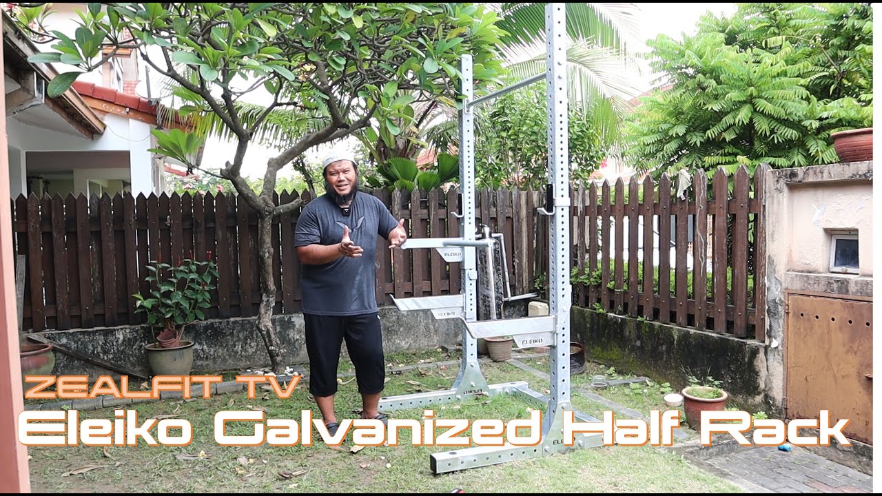 Eleiko Galvanized Half Rack Unboxing and Assembly