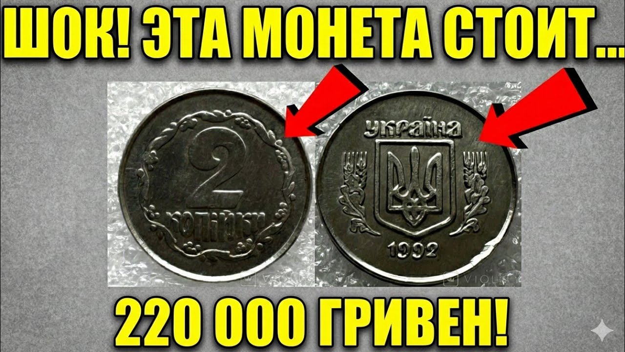 ШОК! 😱 Эта монета стоит как КВАРТИРА?! Проверь свою копилку!