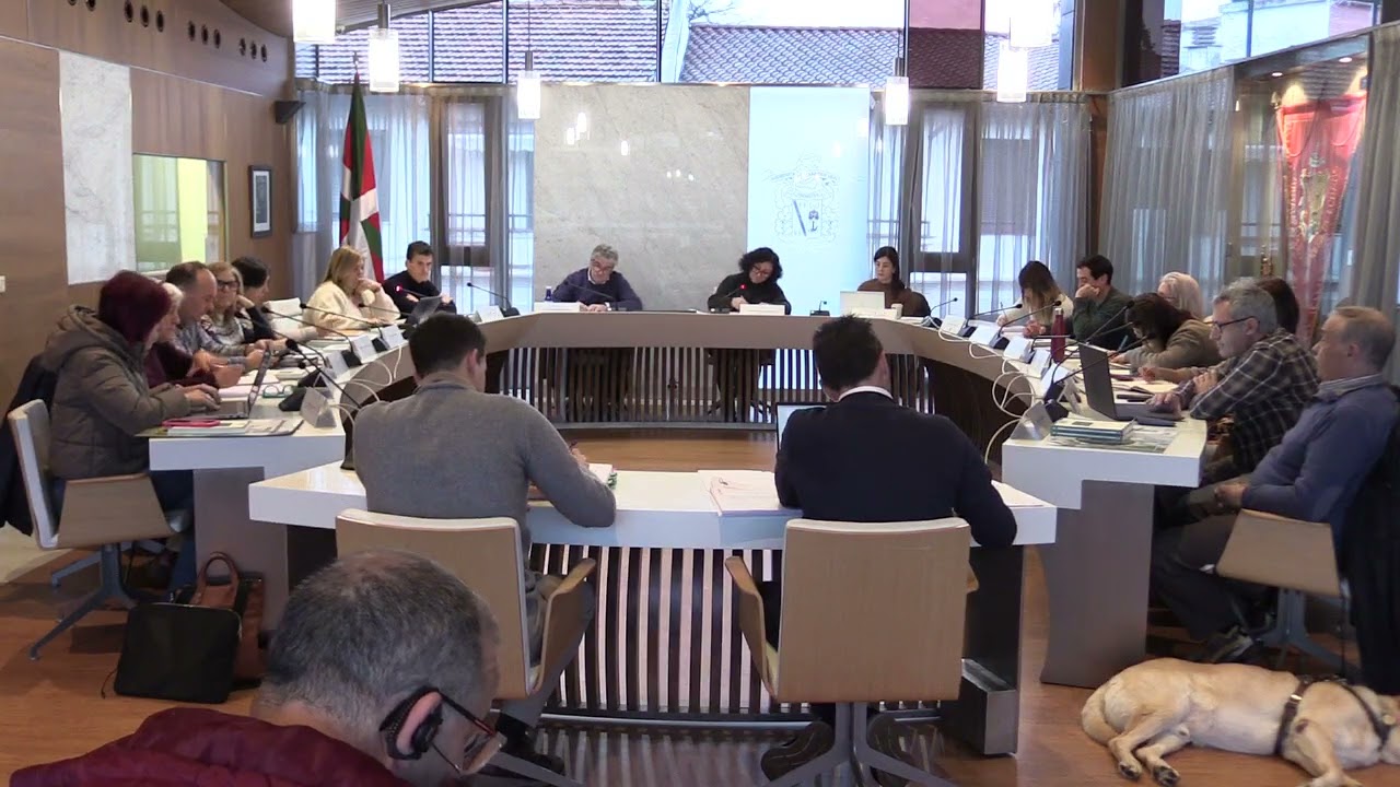 Ohiko osoko bilkura 2025-12-26 Sesión plenaria ordinaria