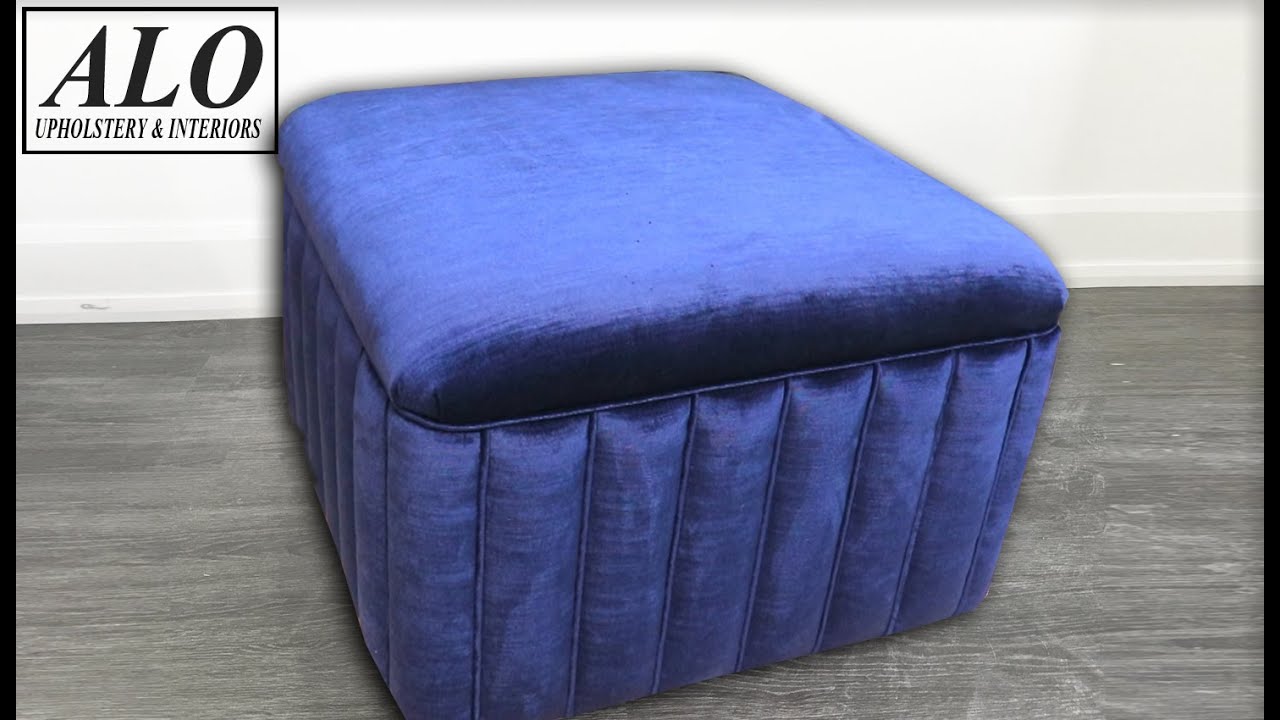 HOW TO UPHOLSTER A CHANNEL BENCH - ALO Upholstery