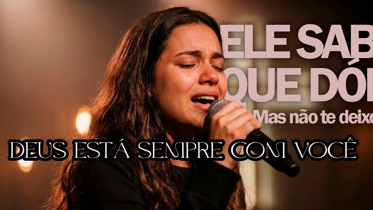 Hinos de Cura | Deus está sempre com você, não desista! – Inspirado por Aline Barros