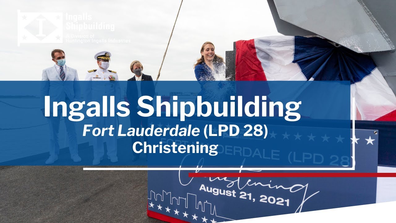 Christening of Fort Lauderdale (LPD 28)