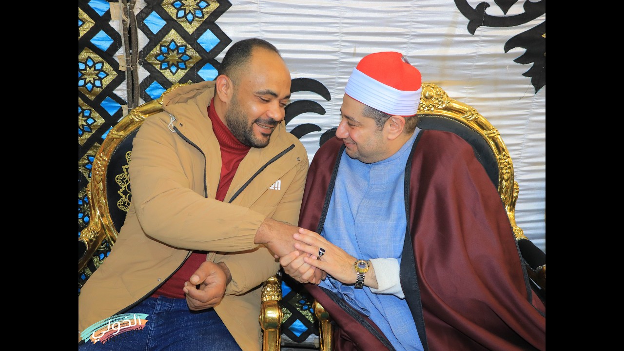 الشيخ محمد بسيوني عوض ربع العصر عزاء الحاج زاهر حسن حبيش ميت برة-قويسنا