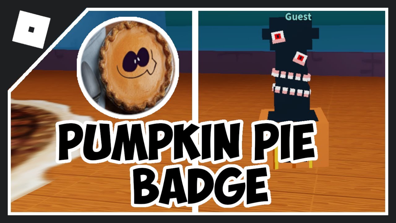 HOW TO GET PUMPKIN PIE BADGE IN FNF ROLEPLAY (FRIDAY NIGHT FUNK) | How to get PUMPKIN PIE Morph