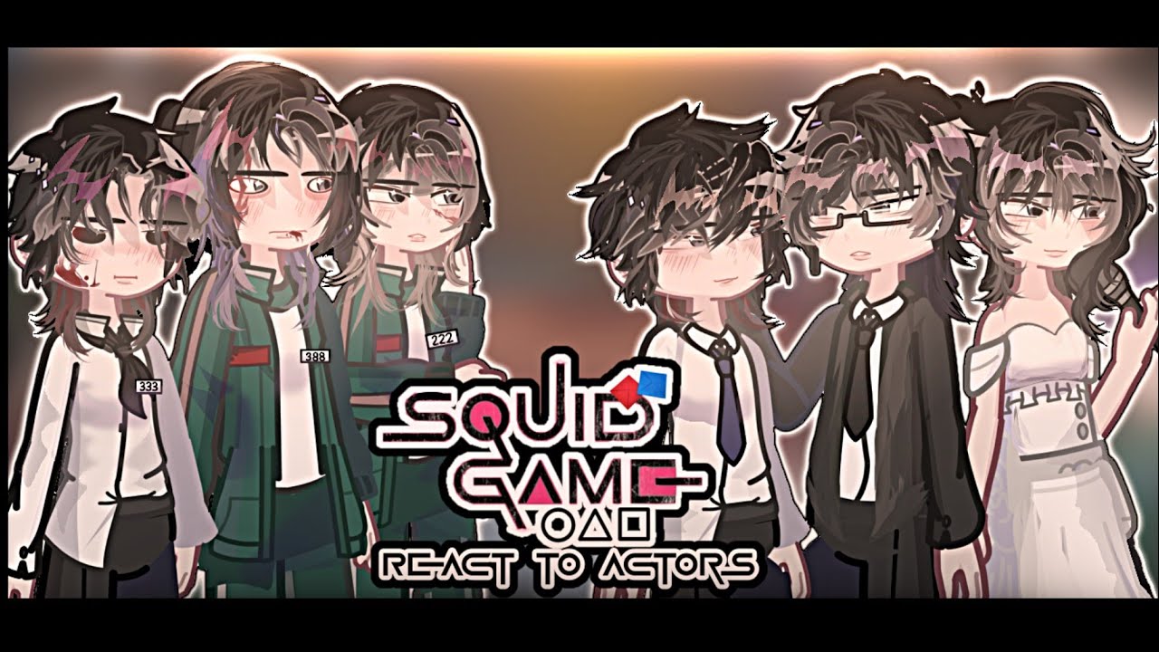 [ Squid Game 2 react to their Actors ] || Squid Game 2 || Gcrv|| Gacha life 2 || 2x Speed || ⋆｡°✩