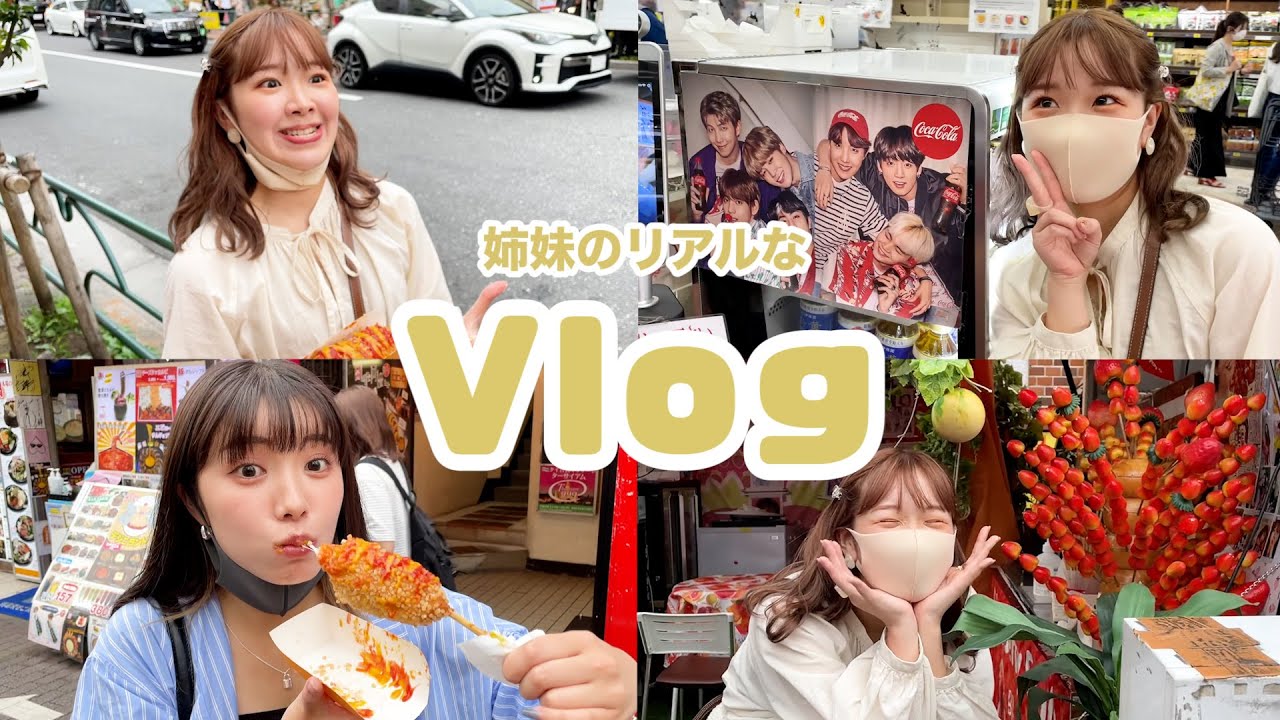 【大暴走】新大久保でお姉ちゃんと食べ歩きしたら楽しすぎて記憶ありません。