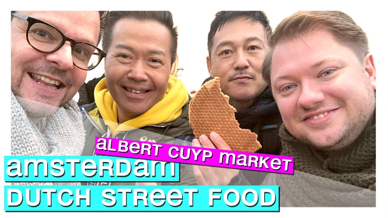 BEST DUTCH STREET FOOD AT ALBERT CUYP MARKET AMSTERDAM [ Albert Cuypmarkt with @tabieats ]