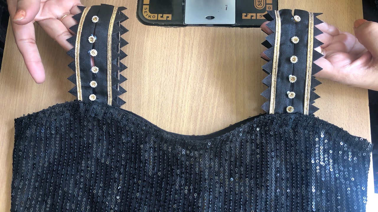Beautiful strap kurti design cutting and stitching / मिंटो में बनाना सीखे स्ट्रैप वाला डिज़ाइन