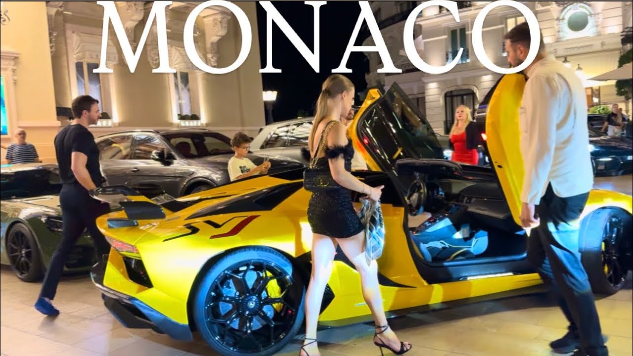 MONACO NIGHTS&diams;️DAILY SUPERCAR SCENE👠#billionaires #monaco #supercars 