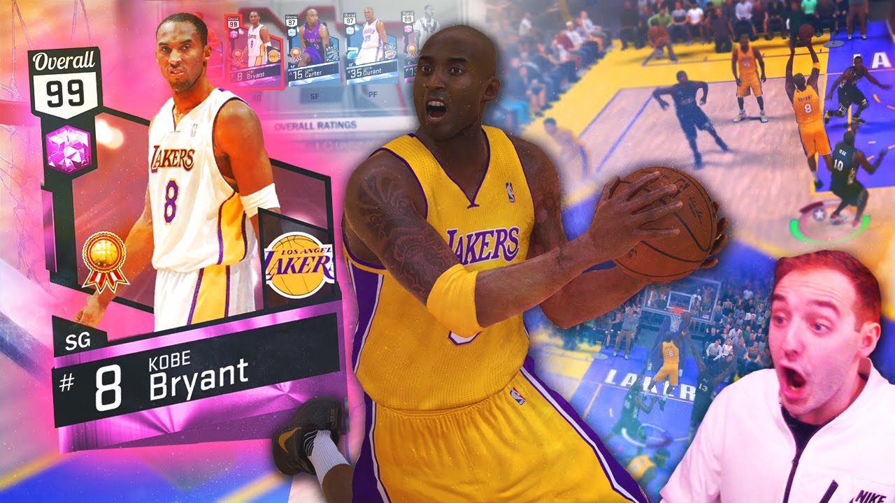 NBA 2K17 My Team PINK DIAMOND KOBE CANT BE STOPPED! GOING ALL THE WAY OFF!