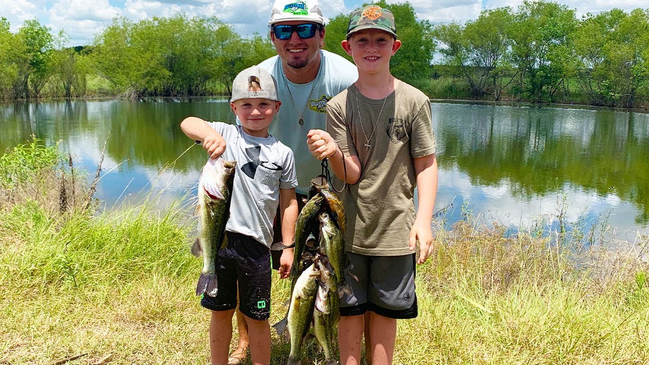 Culling BASS Out Of The Pond {Catch Clean Cook} Fish Fry