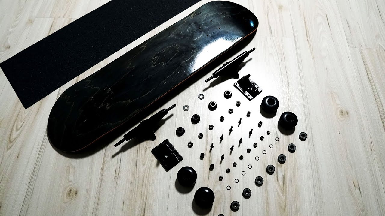 Dream Build Skateboard to Destroy - All Black Setup 2020