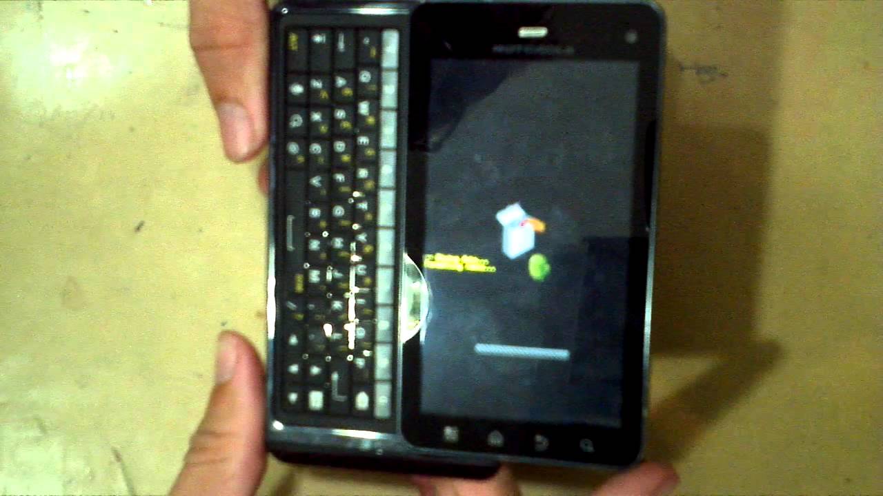 HARD RESET XT860 MILESTONE DROID 3 Motoblur