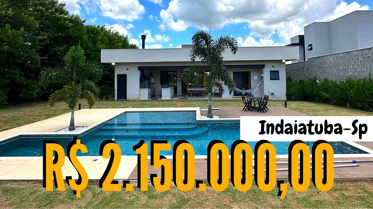 😱CHÁCARA A VENDA NO TERRAS DE ITAICI EM INDAIATUBA-SP COM 3 SUÍTES E ESCRITÓRIO PRIVATIVO