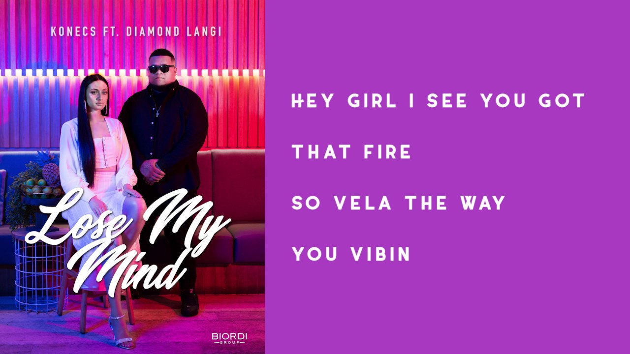 Konecs - Lose My Mind (Lyric Video) ft. Diamond Langi