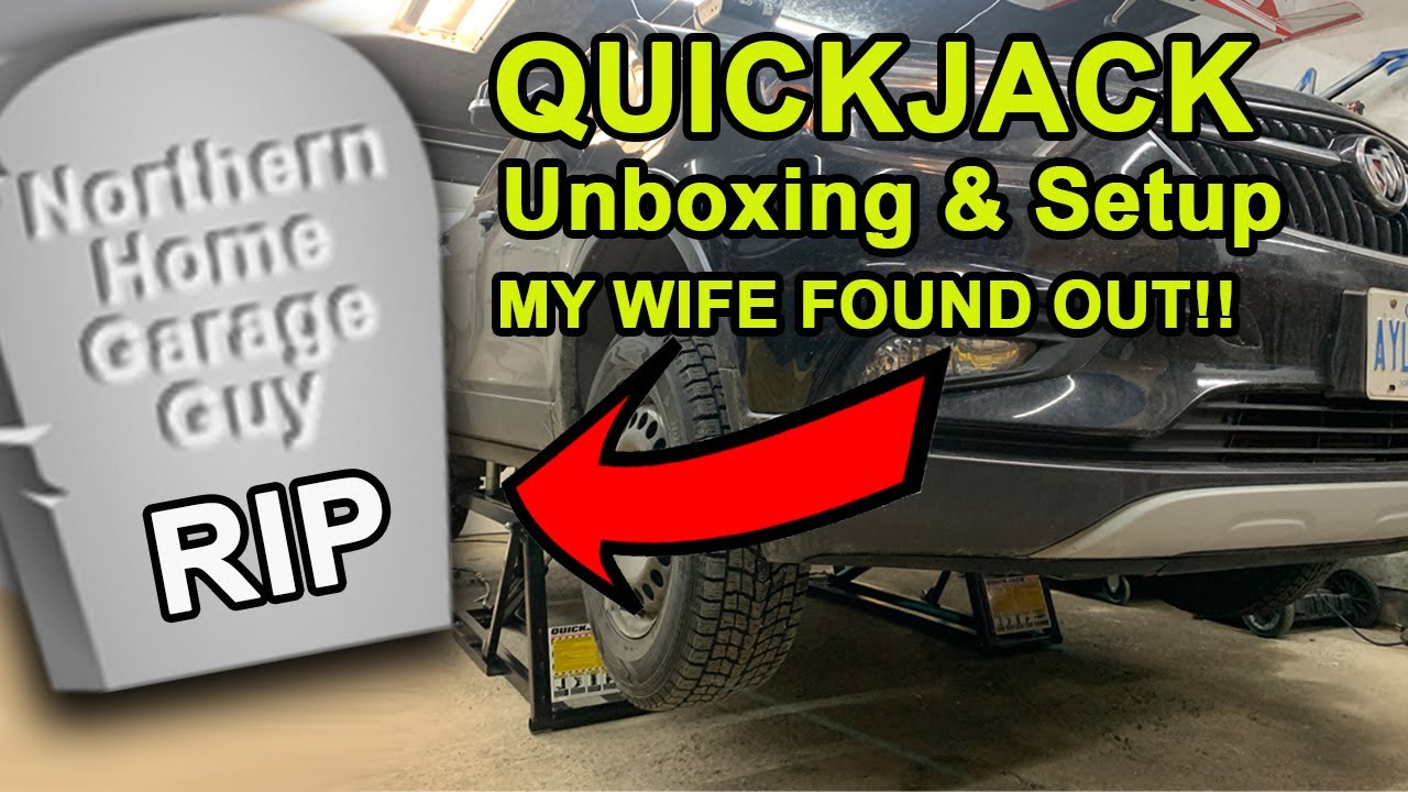Quickjack BL-7000SLX Unboxing and Setup and Usage. DIY Car/Truck Lift