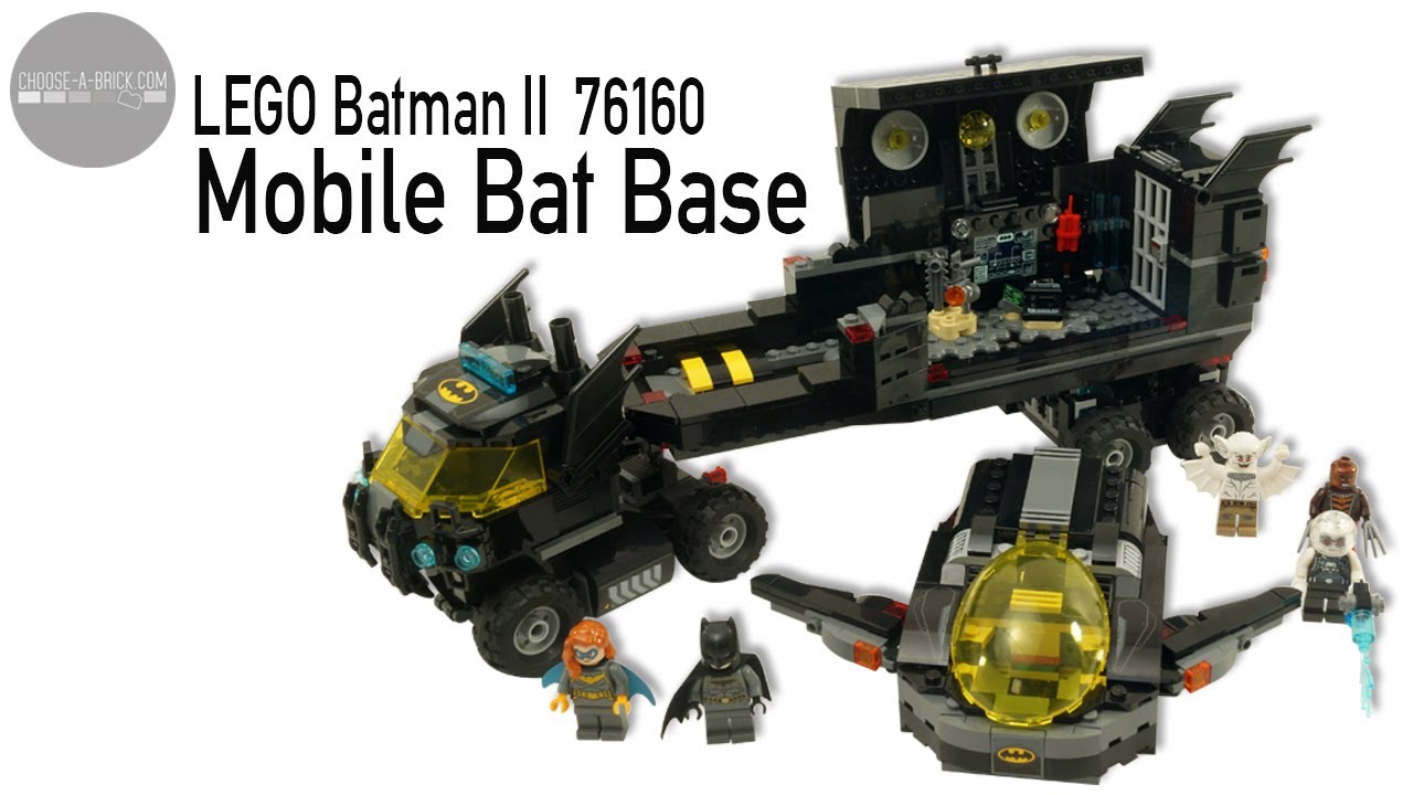 LEGO Batman - 76160 Мобильная база Бэтмена - Скоростная сборка